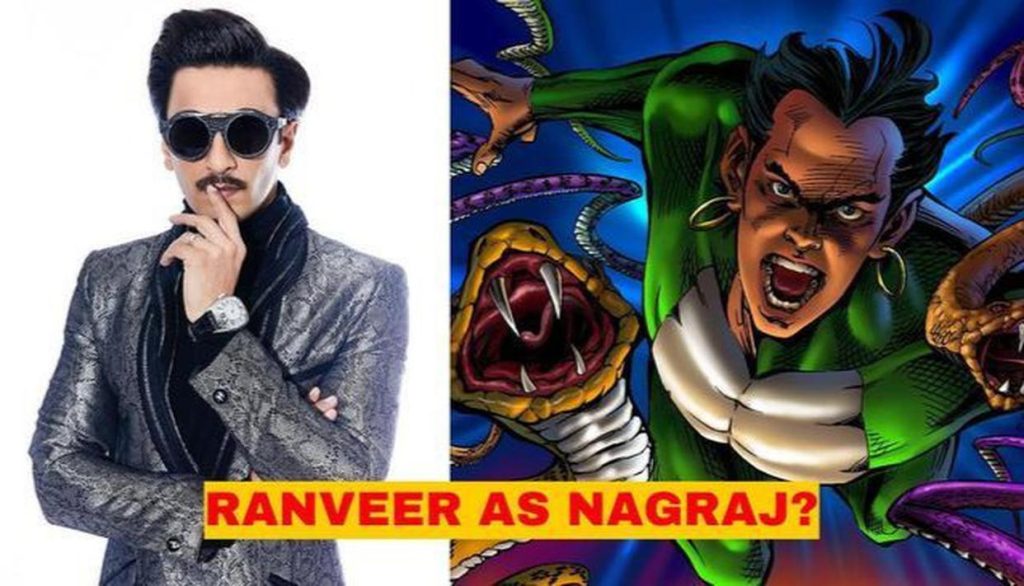 Ranbir Singh to Play “Nagraj”- A Comic Book Super Hero Ranveer singh