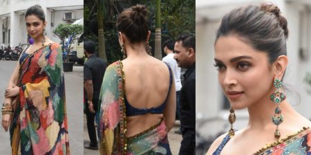 Deepika Padukone’s another stunning drape by Sabyasachi deepika padukone