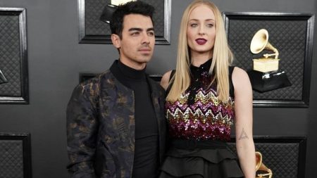 Priyanka Chopra’s Sister In Law drew Attention From Her Beauty, Photos Went Viral On Social Media Sophie turner in grammy awards