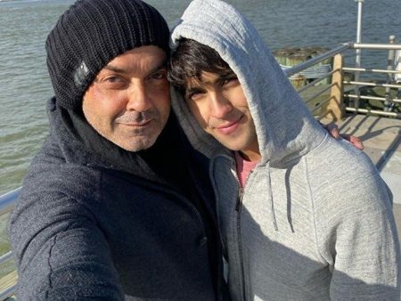 Bobby Deol Shared the Photo With His Son On Birthday, Fans Says Superstar Of The Future bobby deol sun aryaman