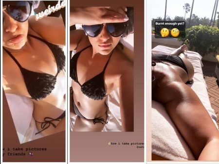 Ileana D’Cruz Flaunts Her Curvaceous Body In A Black Bikini ileana dcruz