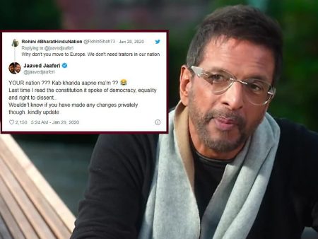 Javed Jaffery Befitting Reply To A Troller Who Asked Him To Leave India Jawed Jaffery