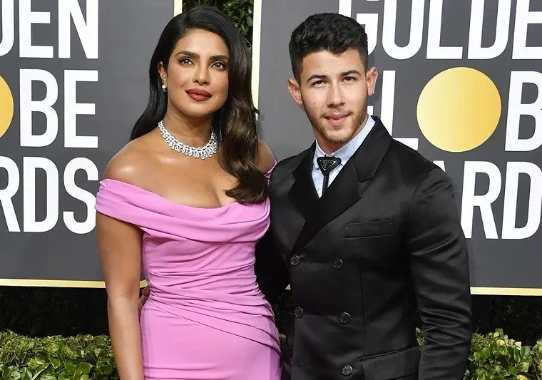 Priyanka Copra And Nick Jonas At Golden Globe Awards 2020 Nick Jonas