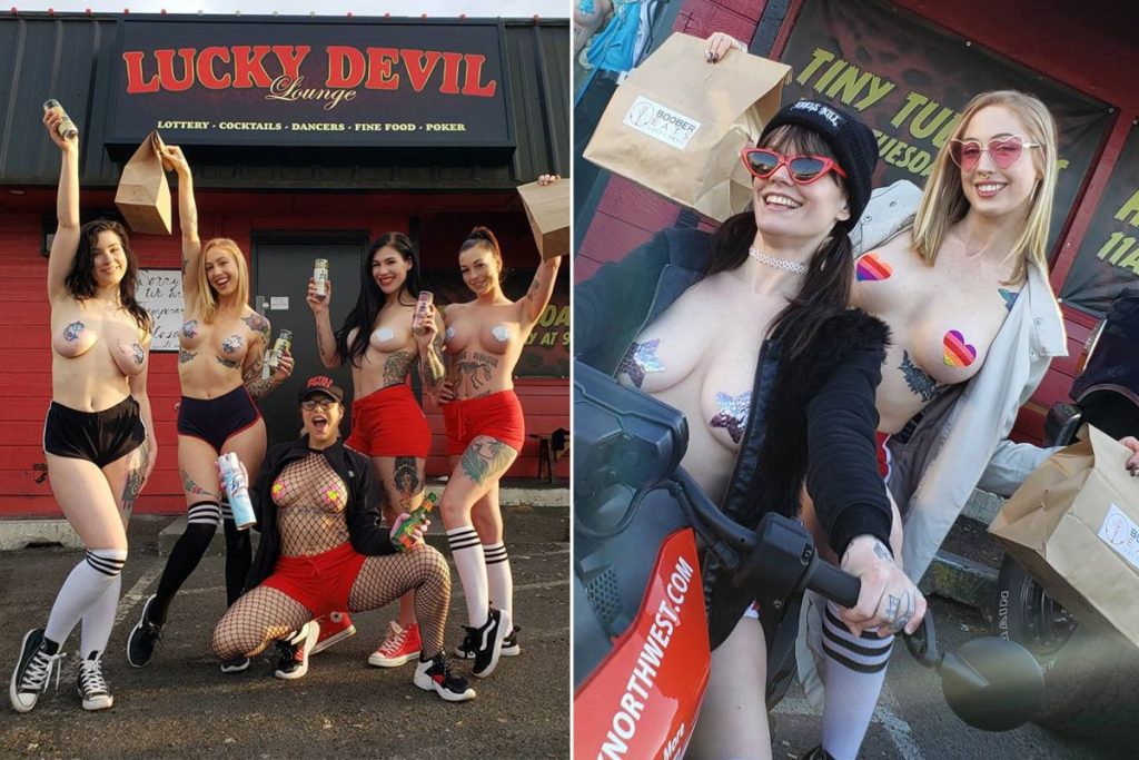 BOOBER EATS Closed: Lucky Devil Lounge Finding A New Name For Strippers Food Delivery boober eats closed lucky devil lounge