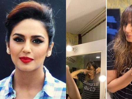 Meet The New Hairdresser Of B-Town: Huma Qureshi, Anybody Wants A Haircut? huma qureshi cuts her hair herself