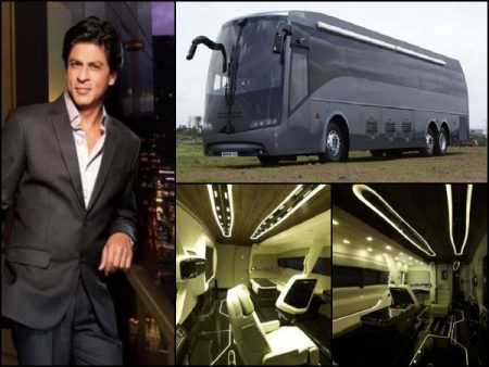 10 Bollywood Stars Who Have Most Luxurious Vanity Vans Like “Heaven On Wheels” Bollywood stars vanity vans