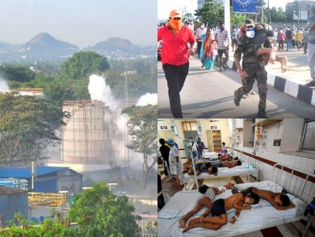 Visakhapatnam Gas Leak Tragedy!!! 8 People Dies Including 2 Children’s, More Than 1000 Sick; Deadly Gas Spread Over 4 km