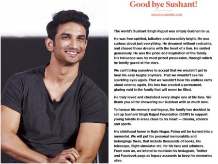 Sushant Singh Rajput