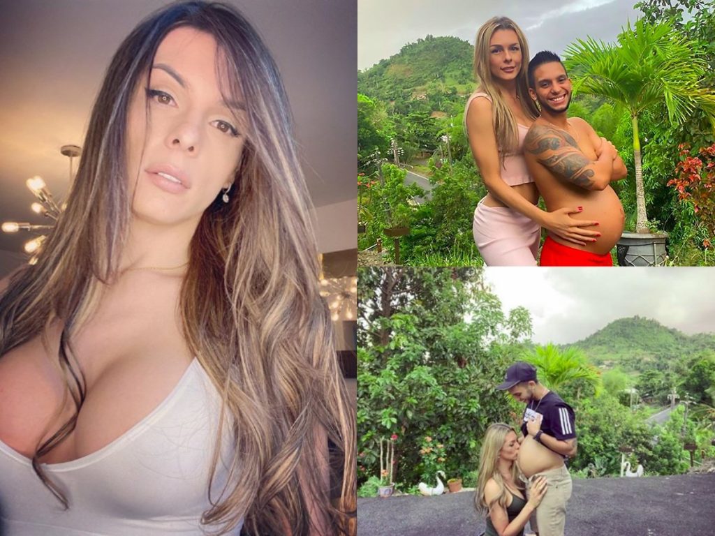 LGBT Model Danna Sultana Shares Photo Of Kissing Her Husband’s 8-Month Baby Bump Danna Sultana baby