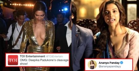 Deepika Padukone Cleavage controversy