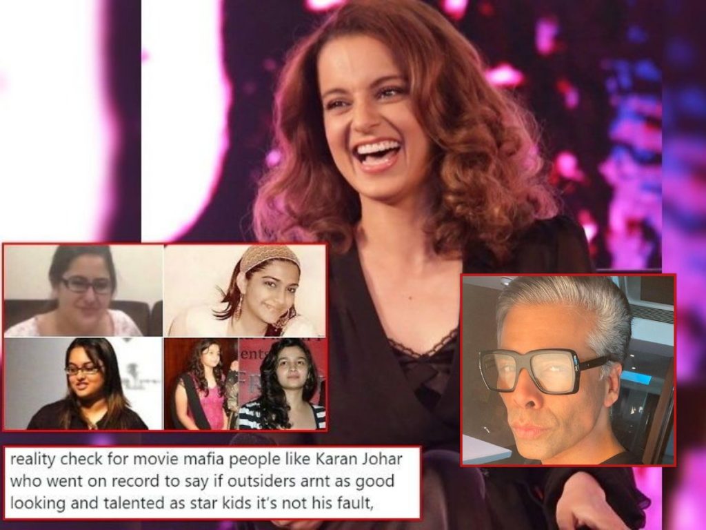 Kangana ranaut karan johar