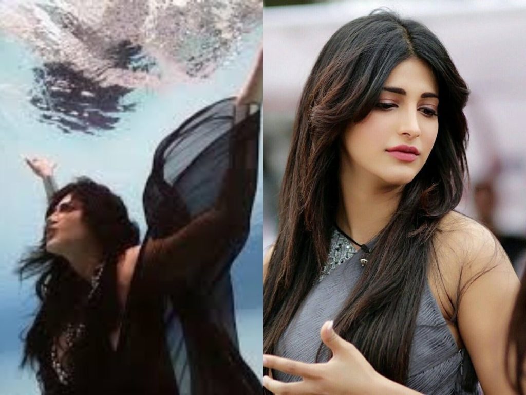 Shruti Haasan Under Water Pics Goes Viral Shruti Hasan