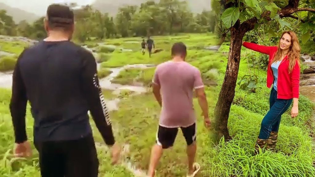 Salman Khan And Iulia Vantur Enjoying Monsoon: Watch Video Salman Khan