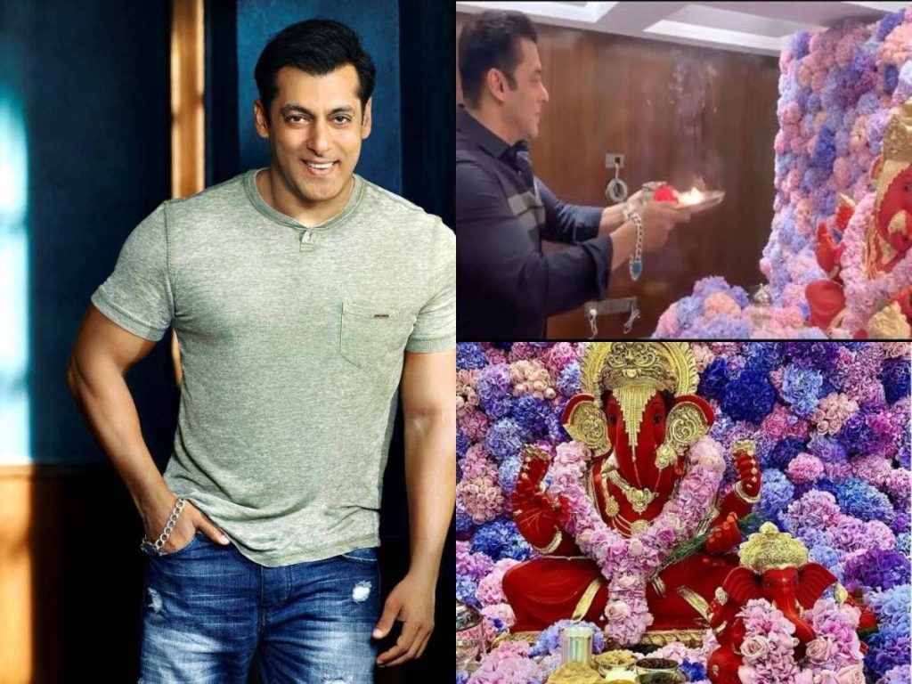 Salman Khan’s Ganesh Chaturthi Puja With Family Goes Viral Salman Khan