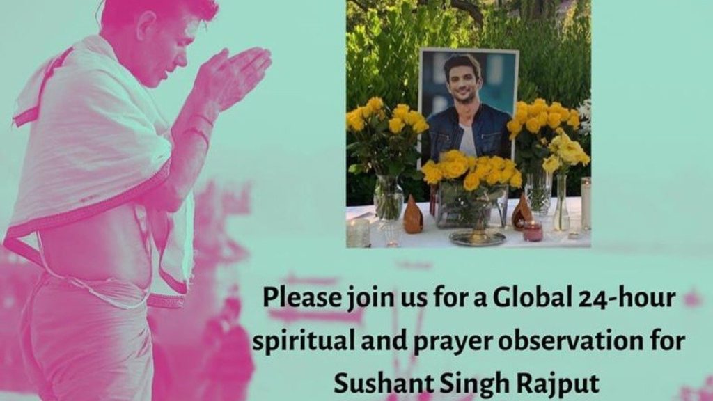 Sushant’s Sister Shweta Organized Global Prayer Meet For Late Actor On August 15