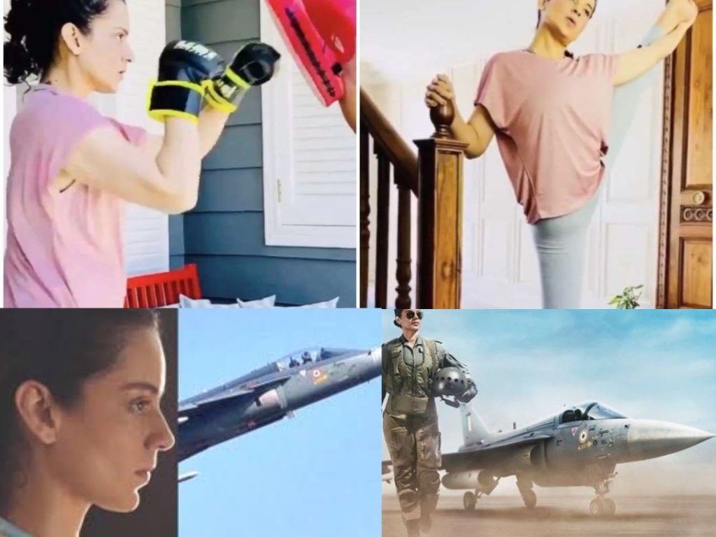 Kangana Ranaut Begins Training For Upcoming Film Tejas Kangana Ranaut