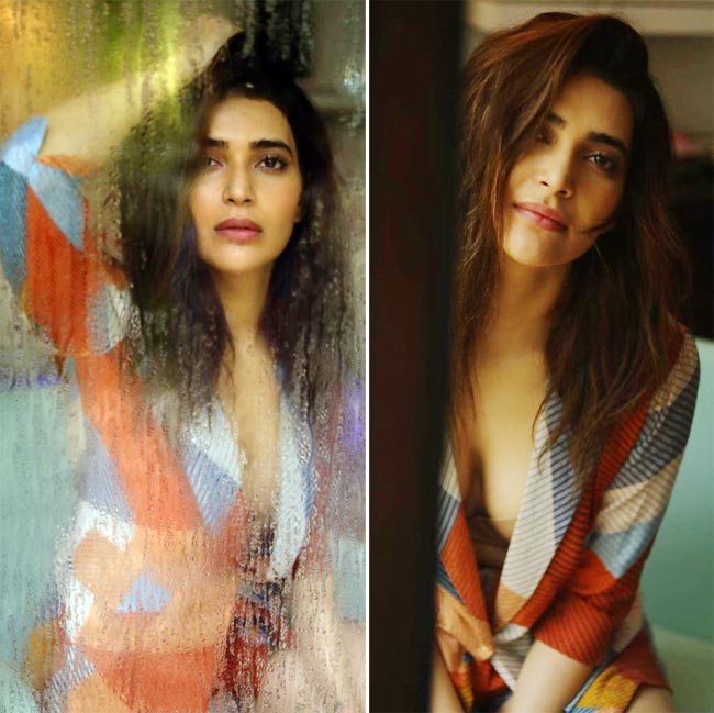 Karishma Tanna Posing Beautifully Through A Glass Window: Check Out The Pics Karishma Tanna