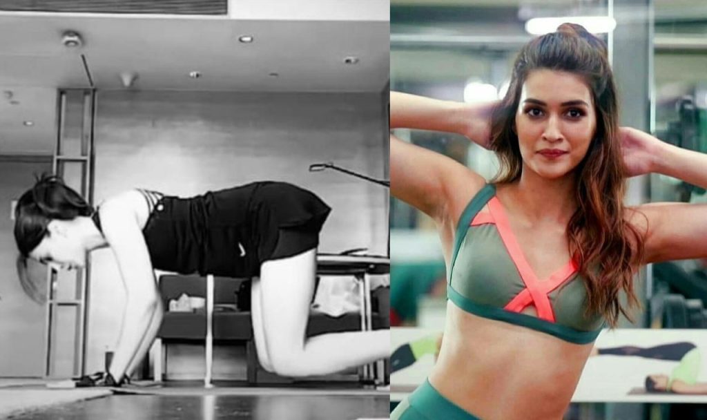 Kriti Sanon Sweats It Out In This Workout Video Kriti Sanon