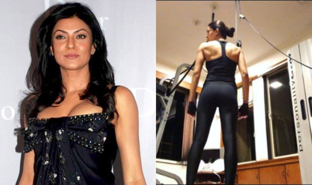 Sushmita Sen Sweating It Out: Shared A Glimpse Of Her Fit Body Sushmita Sen