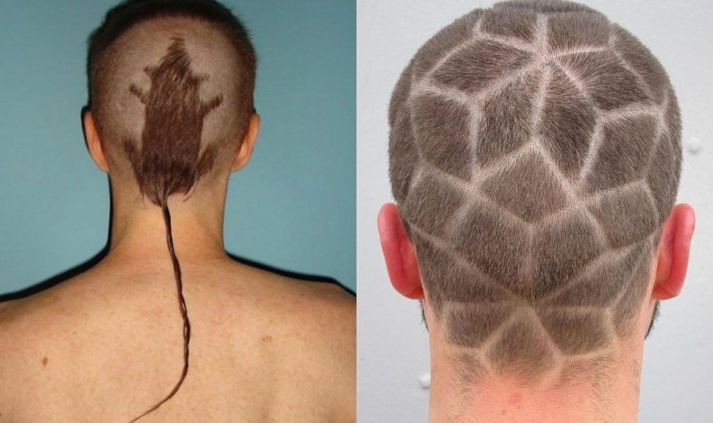 Craziest And Most Creative Men Haircuts That You Hardly See: Check Them Out Weird hairstyles
