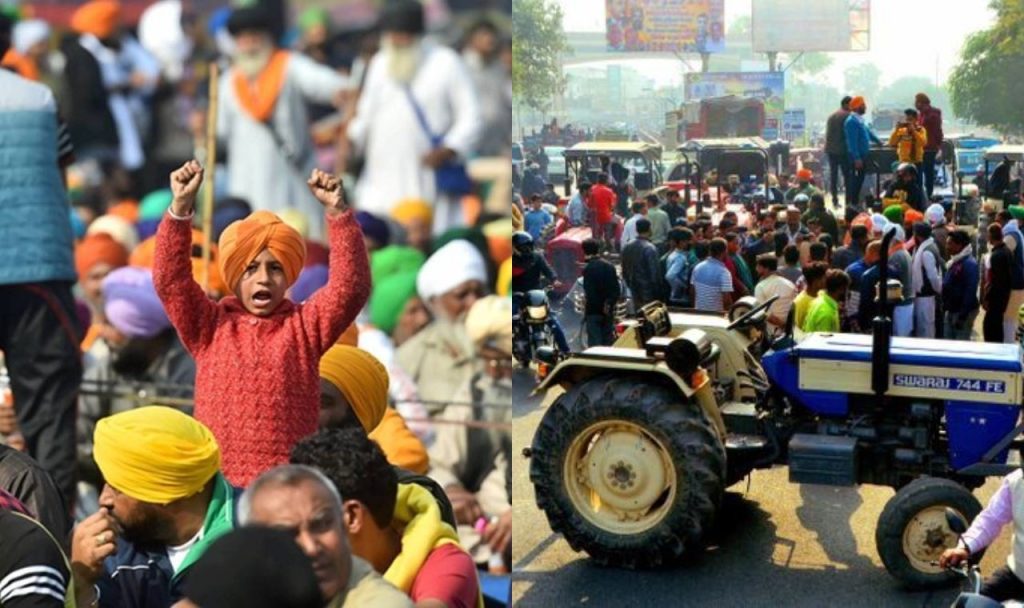Protesting Farmers Claimed To Block Railway Track If Demands Not Full-filled Farmers protest