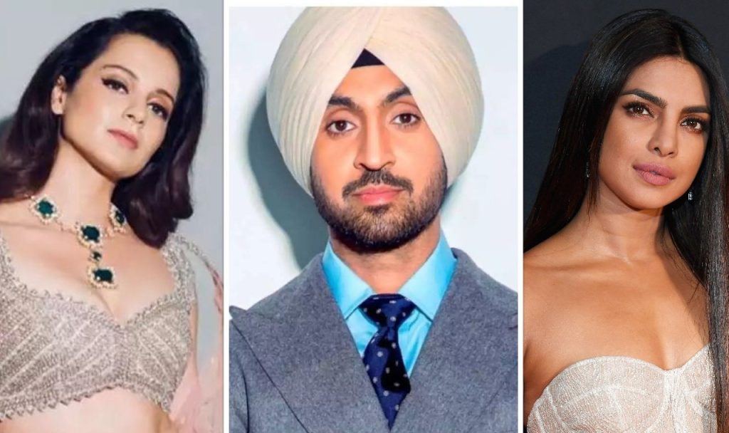 Kangana Ranaut’s Latest Jibe At Diljit Dosanjh And Priyanka Chopra Kangana Ranaut