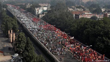March of Indian farmers for Republic Day Indian Farmers Protest