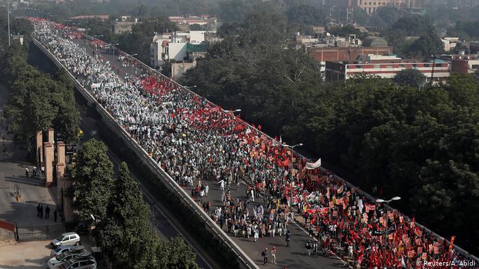 March of Indian farmers for Republic Day Indian Farmers Protest