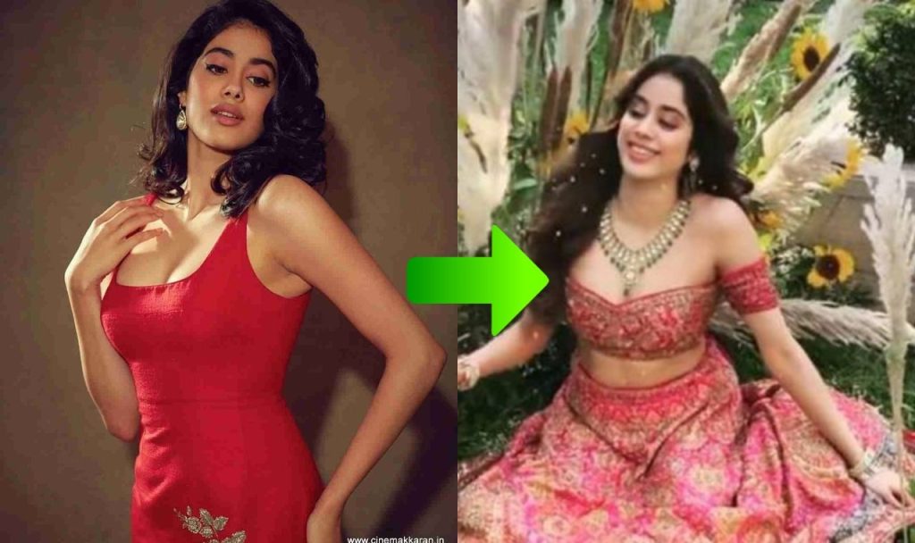 Sridevi’s Daughter Jahnvi Kapoor Turns Into A Bride Jahnvi Kapoor