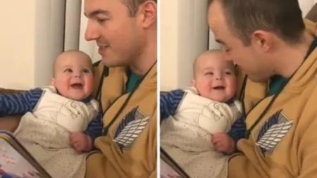 A Video Of A Toddler Goes Viral After She gave This Reaction To The Father Toddlers viral video