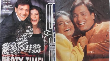 Govinda and Kajol never seen together
