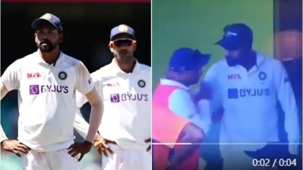 Siraj Grabbing Kuldeep Yadav By Neck