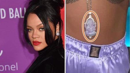 Rihanna’s Topless Picture Wearing Lord Ganesh Pendant Is Creating Stir Everywhere Rihana goes topless