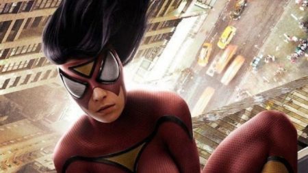 Daisy Ridley as spider-woman