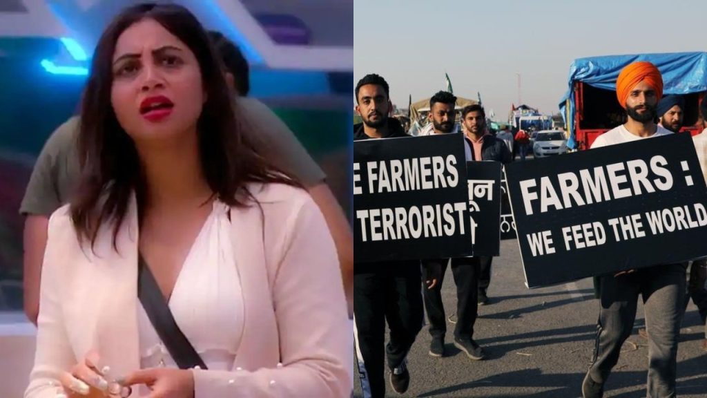 Arshi Khan Shows Her Concern About Protesting Farmers Amid Rise in COVID-19 Cases Arshi Khan on protesting farmers