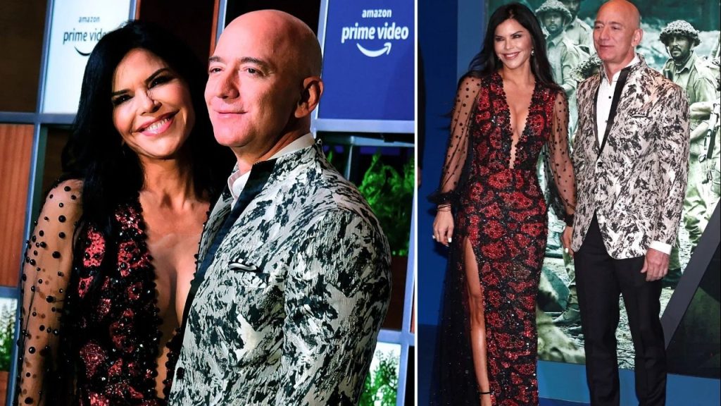 Jeff Bezos and Lauren