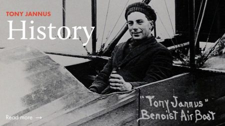 Interesting! The Pilot Who Flew The World’s First Passenger Plane And The Price Of It’s Ticket World's First Passenger Plane Tony Jannus